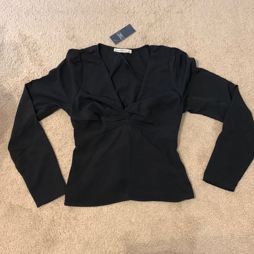Abercrombie long sleeve blouse - Picture 2 of 5